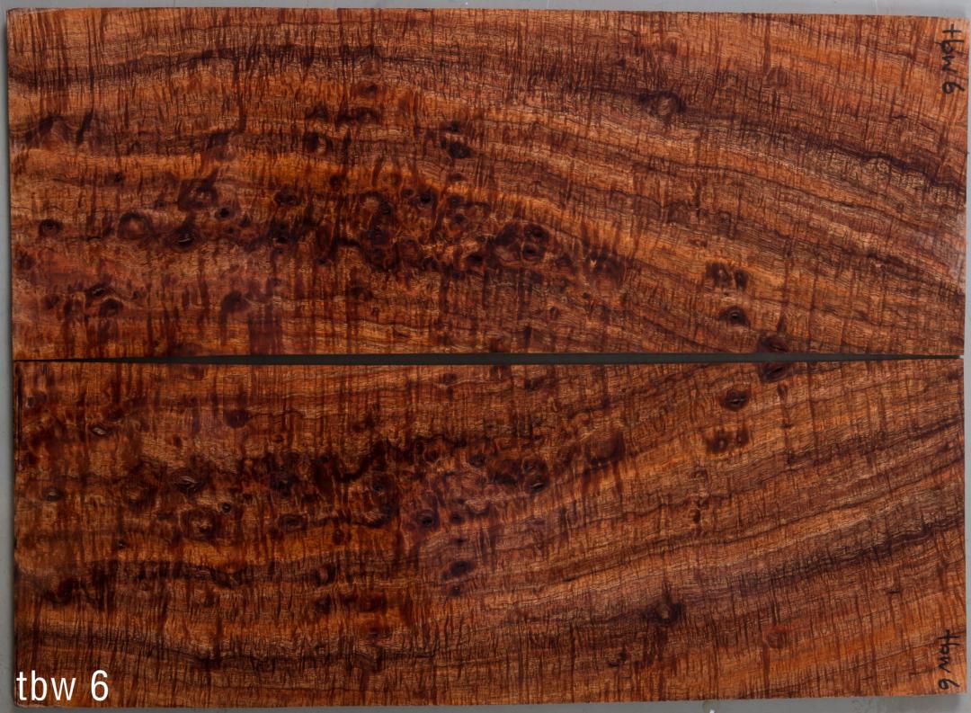 Tasmanian Blackwood Top 'TBW6' Book-Matched